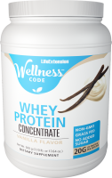 Wellness Code® Whey Protein Concentrate (Vanilla) - 500 g (1.10 lb)