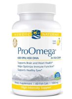 ProOmega in Fish Gelatin - 60 Soft Gels (Lemon)