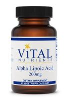 Alpha Lipoic Acid 200mg - 60 Vegetarian Capsules