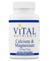 Calcium & Magnesium 225mg/75mg - 100 Veg. Capsules