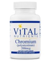 Chromium (polynicotinate) 200 mcg - 90 Veg. Capsules
