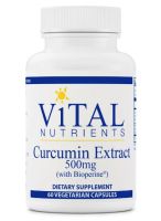 Curcumin Extract 500 mg (with Bioperine®) - 60 Veg. Capsules