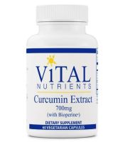 Curcumin Extract 700 mg (with Bioperine®) - 60 Veg. Capsules