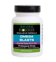 Omega Blasts  (Natural Orange Flavor) - 120 Softgels