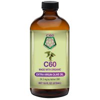 C60 in Organic Extra Virgin Olive Oil - 16 oz.