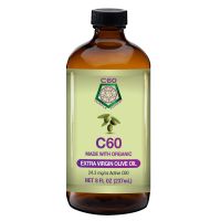 C60 in Organic Extra Virgin Olive Oil - 8 oz.