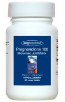 Pregnenolone 100 mg Micronized Lipid Matrix 60 Scored Tablets