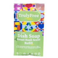 Non-Toxic Dish Soap Sweet Basil Scent Refills (2 Refills)