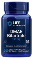 DMAE Bitartrate - 200 Vegetarian Capsules
