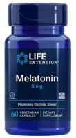 Melatonin - 3 mg, 60 Vegetarian Capsules