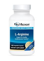 L-Arginine - 120 Vegetable Capsules