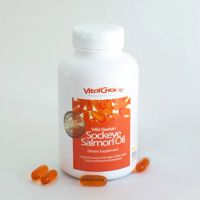 Sockeye Salmon Oil 180ct 1000mg w lemon