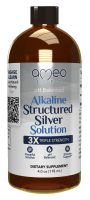 pH Balanced Alkaline Structured Silver Solution (4 oz)