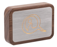 Qi Me™ EMF Protection - Walnut