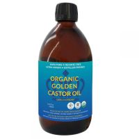 Organic Castor Oil 16.9 oz 100% Pure, Hexane-Free, Extra Virgin 