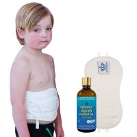 Kids Castor Oil Pack Kit + Organic Castor Oil 3.38 oz